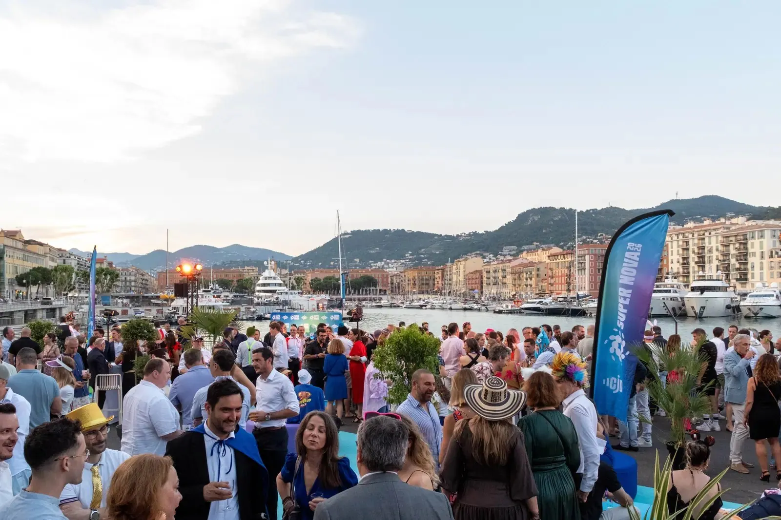 Cocktail sur le port, agence événementielle Moon
