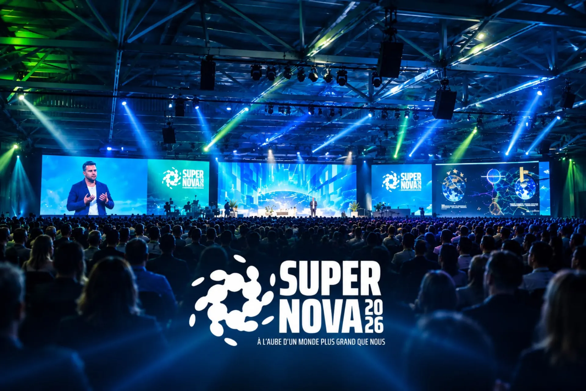 Plénière du congrès national CJD Supernova à Nice, réseau Moon