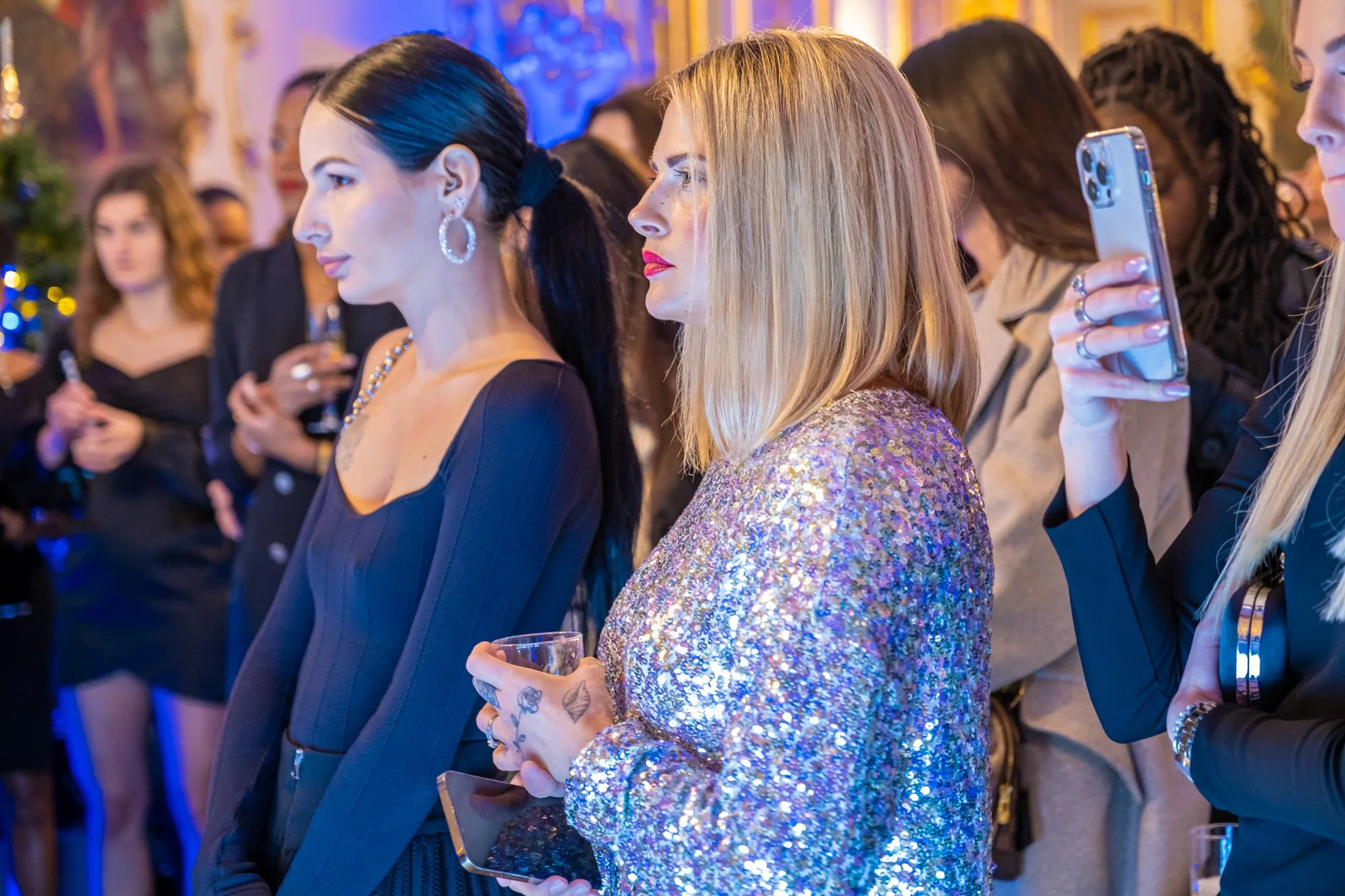 Invitées d'un lancement privé, marketing d'influence, agence événementielle Moon