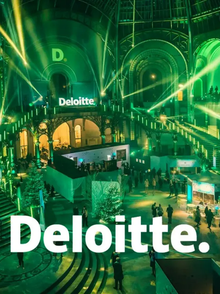Soirée Deloitte produite par Moon au Grand Palais des Glaces